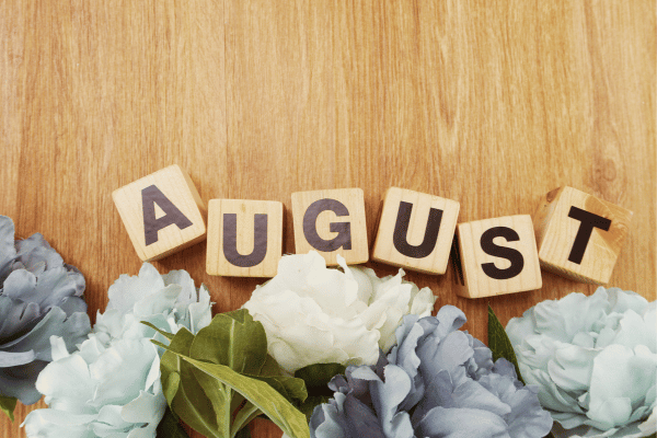 month of august - elanka