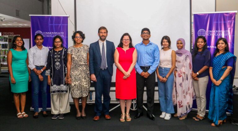 The British Council hosts a pre-departure briefing for Sri Lanka’s 11 selected Commonwealth Scholars