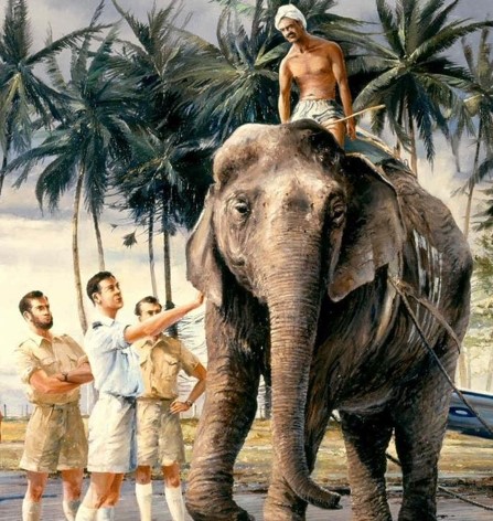 Close-up detail of the famous ‘Fifi’-eLanka