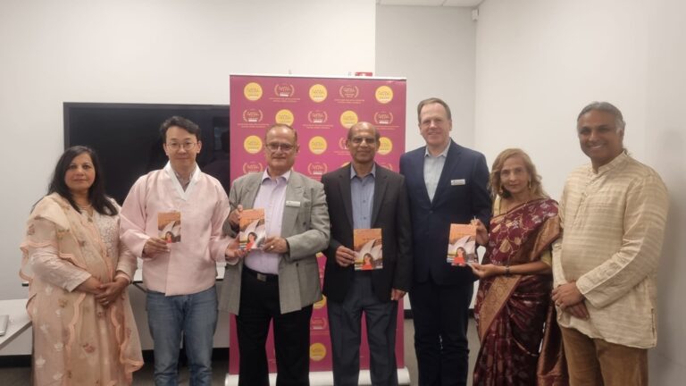 Dr Palitha Ganewatta’s novel was launched at SAFAL 2023 festival