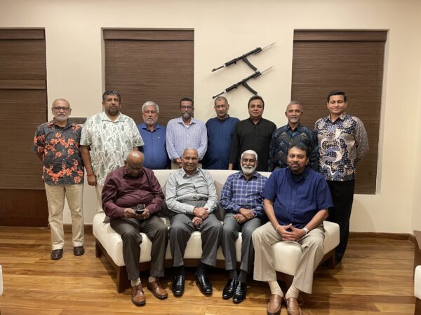 Photo of Navy Commanders Enclave at Navy House, Colombo 7 hosted by present Navy Commander Vice Admiral Priyanta Perera on 5 September 2023