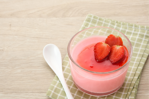 Creamy Strawberry Milk Pudding: A Sweet Delight – By Malsha – eLanka