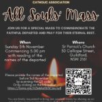 All Souls’’ Mass - 5th November - 5 PM ( London Event ) - eLanka