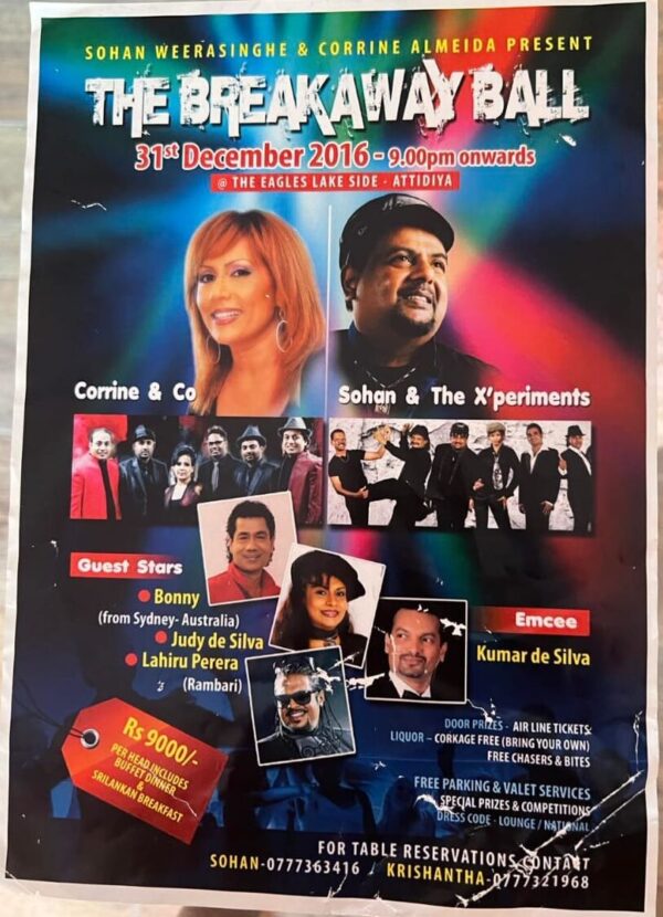 Bonny a sparkling voyage in celebrity as a vocalistentertainer for over four decades having made an indelible imprint in the music arena – by Sunil Thenabadu - eLanka