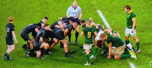Undermanned All Blacks undone by ferocious Springboks. One point nail biter makes South Africa the only four time World Cup winner. - BY TREVINE RODRIGO IN MELBOURNE. (eLanka Sports editor)