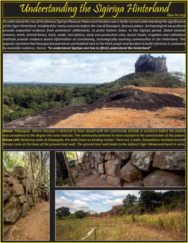 Understanding the Sigiri Hinterland to better understand Sigiriya – by Stefan D'silva - eLanka