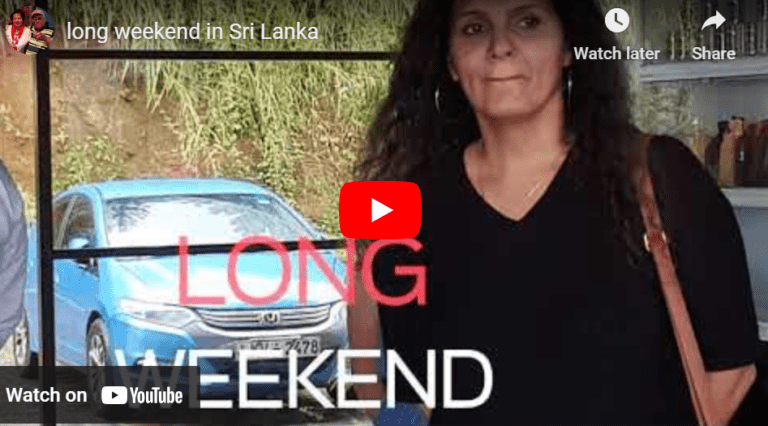 The Long weekend – By Dr harold Gunatillake