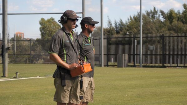 Drop-in pitches installed at Perth Stadium ahead of the upcoming NRMA Insurance West Test between Australia and Pakistan - eLanka