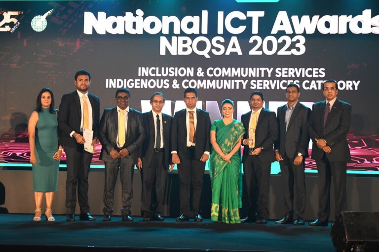 Janashakthi Group’s Innovation Shines at the National ICT Awards 2023