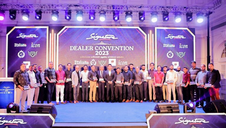 Signature honors outstanding dealers at ‘Signature Dealer Convention 2023’: Unveils exclusive collection and Sri Lanka’s 1st wholesale app