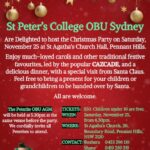 St Peter's Collage OBU Sydney - Christmas Party - 25th November 2023 -6.30 PM ( Sydney Event )