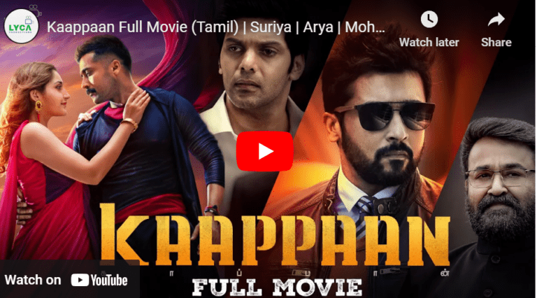 Kaappaan Tamil Full Movie
