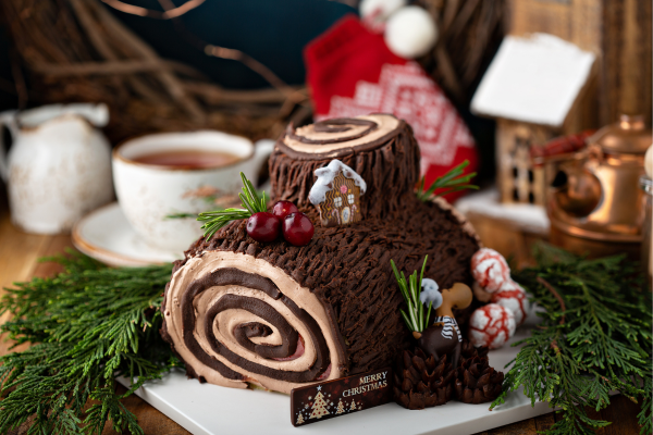 Yule Log Cake Recipe – By Malsha – eLanka