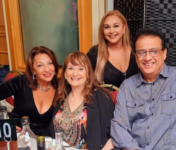 Christmas party at the Walawwa with Noeline Honter and Sohan Weerasinghe from Sri Lanka with Andrea Marr and popular band Ebony - by Trevine Rodrigo (eLanka)
