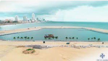 Colombo Port City Beach