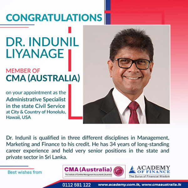 Congratulations Dr.Indunil Liyanage!