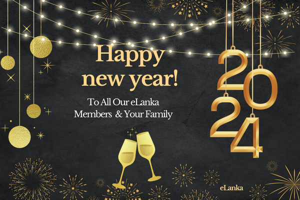 Happy new year 2024 - eLanka