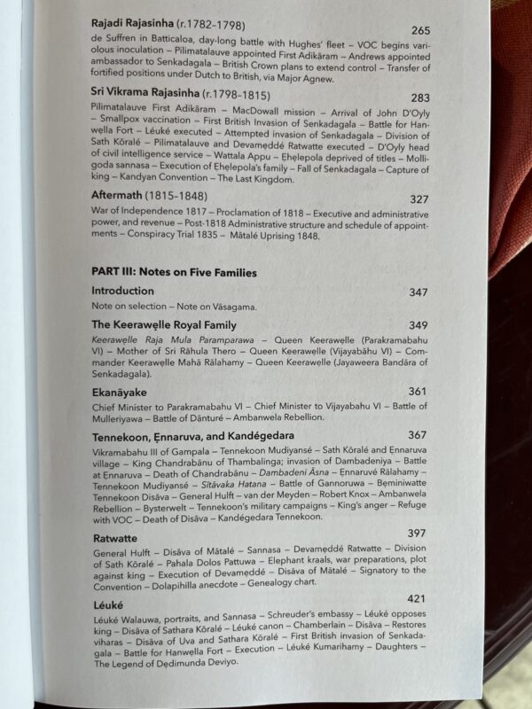 Of Kings and Nobles – by Vajira Tennekoon