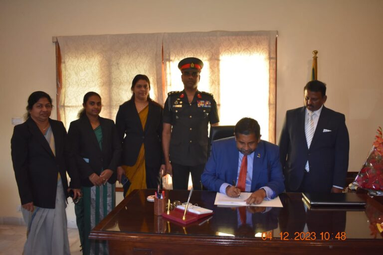 Ravindra Chandrasiri Wijegunaratne – Took over as new HC to Islamic Republic of Pakistan on 5th December 2023 at Islamabad