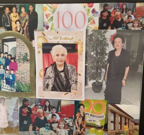 Round two of three. Carmen De Vos celebrates her fantastic milestone 100th. The family and everyone who knows her are rapt - by Trevine Rodrigo - eLanka