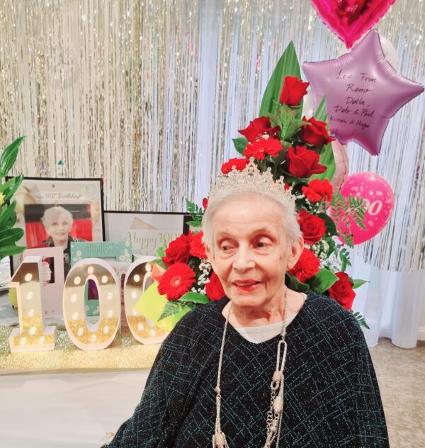 Round two of three. Carmen De Vos celebrates her fantastic milestone 100th. The family and everyone who knows her are rapt - by Trevine Rodrigo - eLanka
