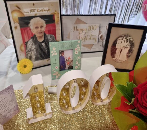 Round two of three. Carmen De Vos celebrates her fantastic milestone 100th. The family and everyone who knows her are rapt - by Trevine Rodrigo - eLanka