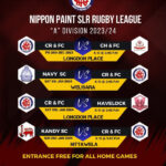 TOURNAMENT FIXTURES - NIPPON PAINT SLR RUGBY LEAGUE A DIVISION 202324