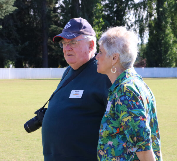 The Governor-General and Mrs Hurley, at Canberra Grammar School for the DreamCricket Gala Day - by Johann Dias Jayasinha