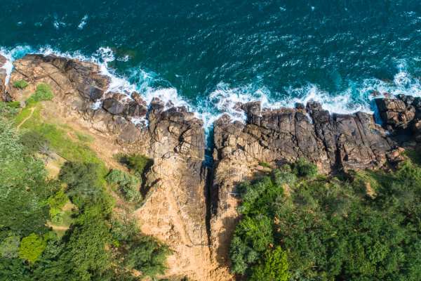 Hummanaya Blow Hole in Sri Lanka