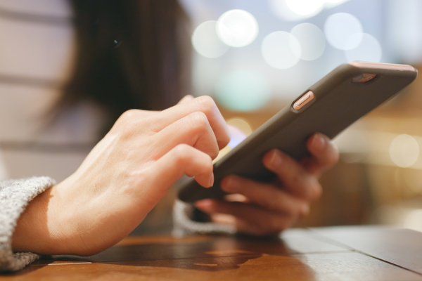 using smart phone - eLanka