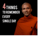  4 things to remember every single day
