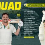 Australian men's squad for the NRMA Insurance Test and Dettol ODI Series against the West Indies