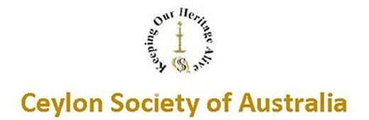 The Ceylon Society of Australia 2024 meetings - Sunday 25 August - 6.30-8.30 pm - General Meeting
