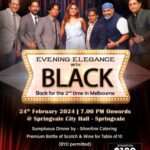 EVENING ELEGANCE WITH BLACK - 24 February 2024 - 7.00 PM (Melbourne event)