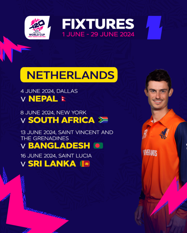 Fixtures revealed for historic ICC Men's T20 World Cup 2024 in West Indies and the USA – Sent by ICC media partner – By Trevine Rodrigo (eLanka Sports editor)