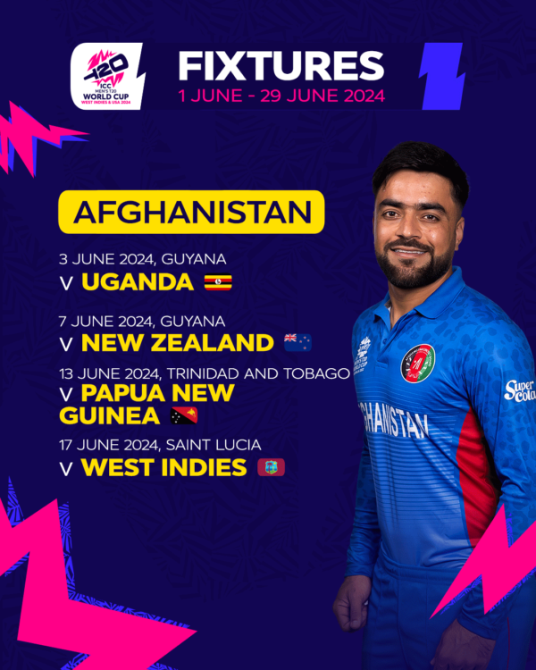 Fixtures revealed for historic ICC Men's T20 World Cup 2024 in West Indies and the USA – Sent by ICC media partner – By Trevine Rodrigo (eLanka Sports editor)