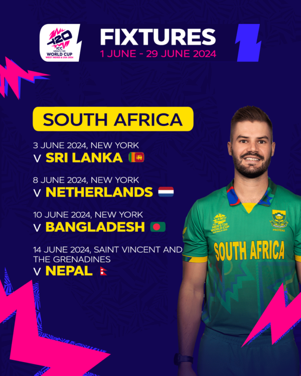 Fixtures revealed for historic ICC Men's T20 World Cup 2024 in West Indies and the USA – Sent by ICC media partner – By Trevine Rodrigo (eLanka Sports editor)