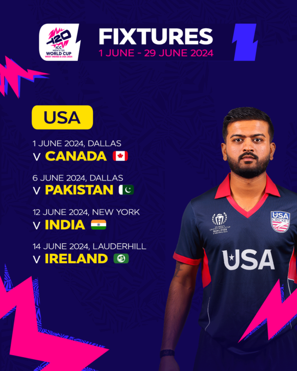 Fixtures revealed for historic ICC Men's T20 World Cup 2024 in West Indies and the USA – Sent by ICC media partner – By Trevine Rodrigo (eLanka Sports editor)