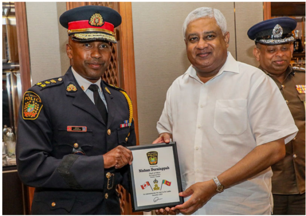 Peel Region Police Chief Nishan Duraiappah undertakes sentimental journey to Sri Lanka in search of his roots - By Upali Obeyesekere