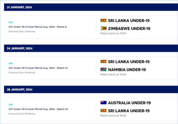 Preview Australia, Sri Lanka join upbeat African challengers in Group C