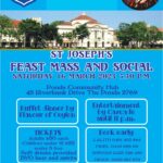 ST JOSEPH’S Feast Mass and Social - Saturday 16 March 2024 - 5.30 p.m. ( Sydney Event )