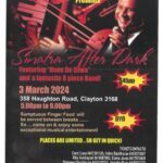 Sinatra After Dark – 3 March 2024 - 5.00PM TO 9.00PM (Melbourne event)