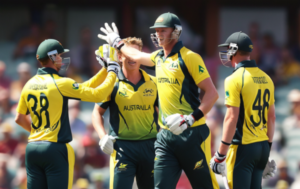 Aussies Snatch Victory in Smashing Match at Wellington – By Michael Roberts