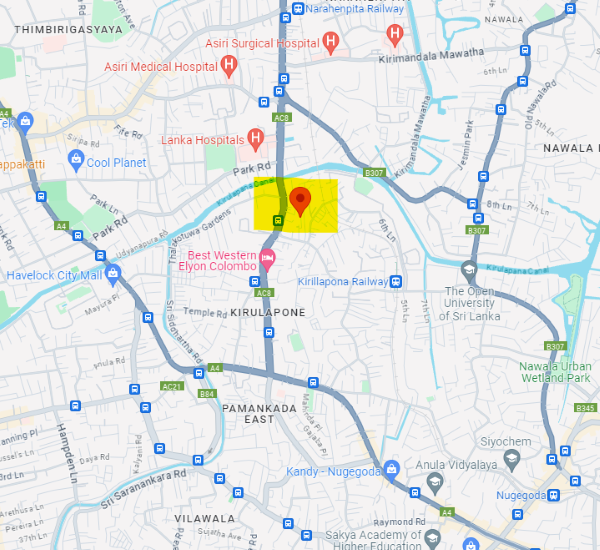 Bare land for sale in Colombo 5