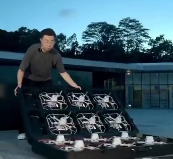 China vs USA …. in Drone Aerobix Displays!!-by Michael Roberts