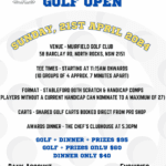 ST. PETER'S SYDNEY GOLF OPEN - 21ST APRIL 2024 - 1115AM ONWARDS ( SYDNEY Event )