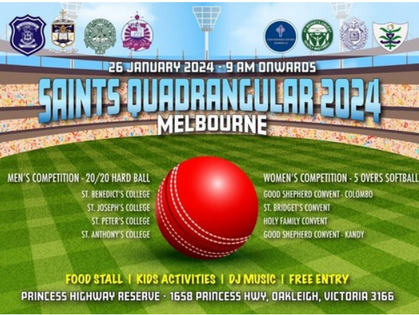 THE SAINTS QUADRANGULAR CRICKET MATCH 26 1 2024