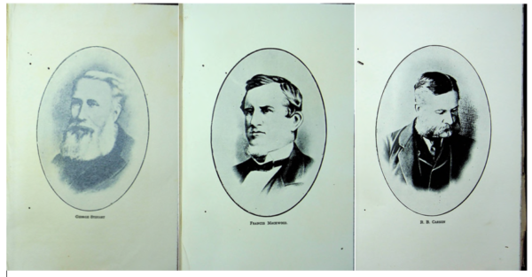 THREE FOUNDERS OF AGENCY HOUSES IN THE NINETEENTH CENTURY