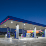 fuel station