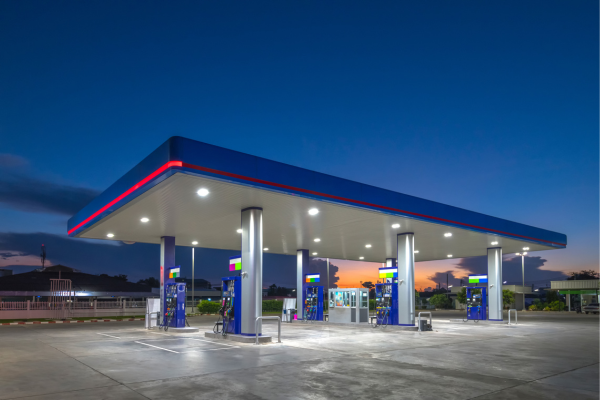 fuel station